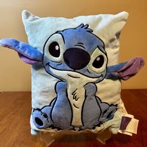 Disney Lilo & Stitch 3D Snuggle Pillow - Super Soft 13” X 11” Plush Plushie